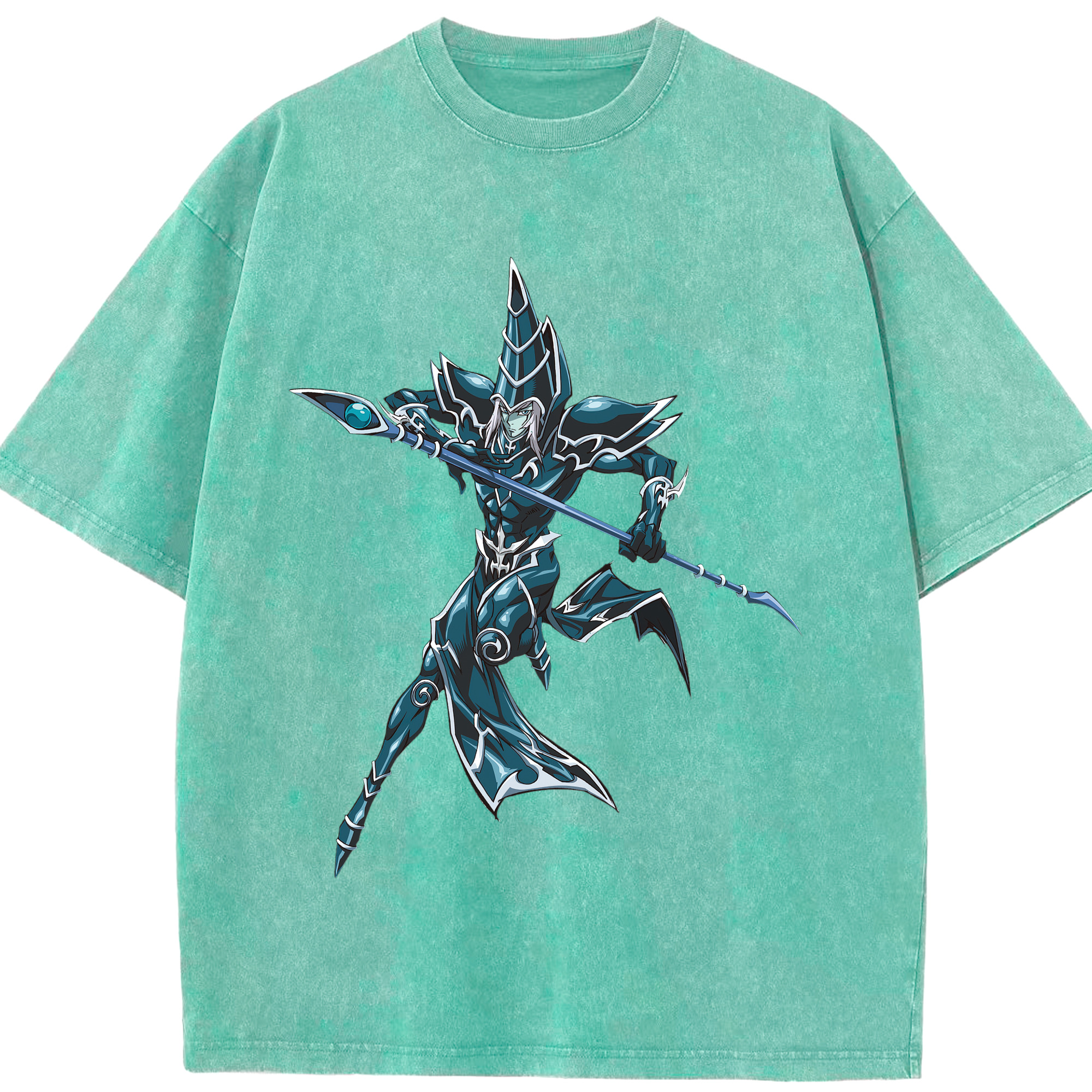 （画像用） 遊☆戯☆王 Yu-Gi-Oh! 綿100% ヴィンテージ風 半袖Tシャツ（フロントプリント）